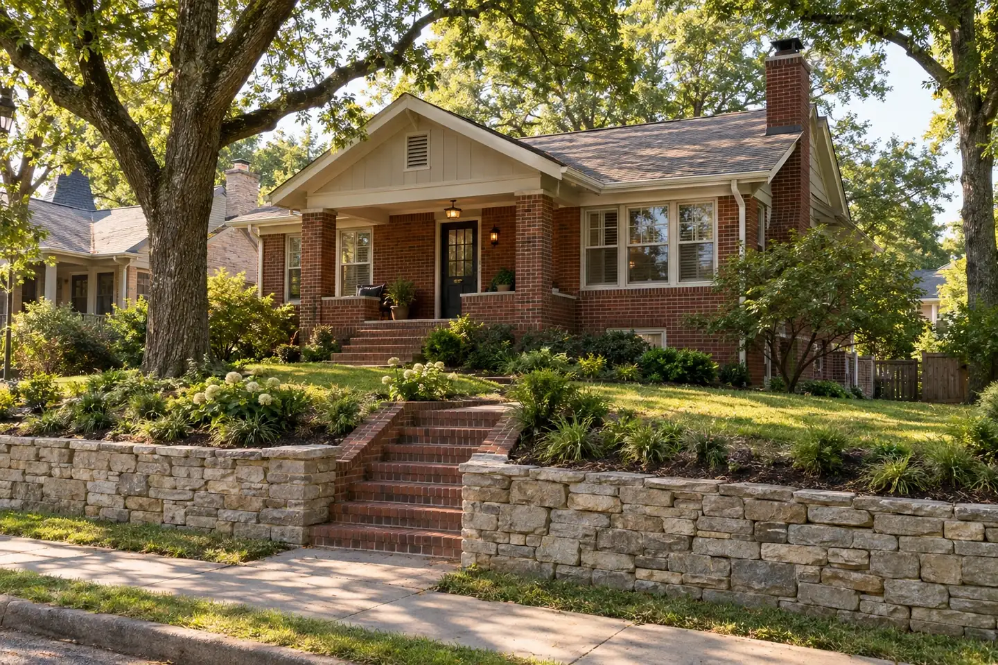Masonry project in Antioch, Tennessee